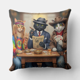 Drei Katzen Kissen