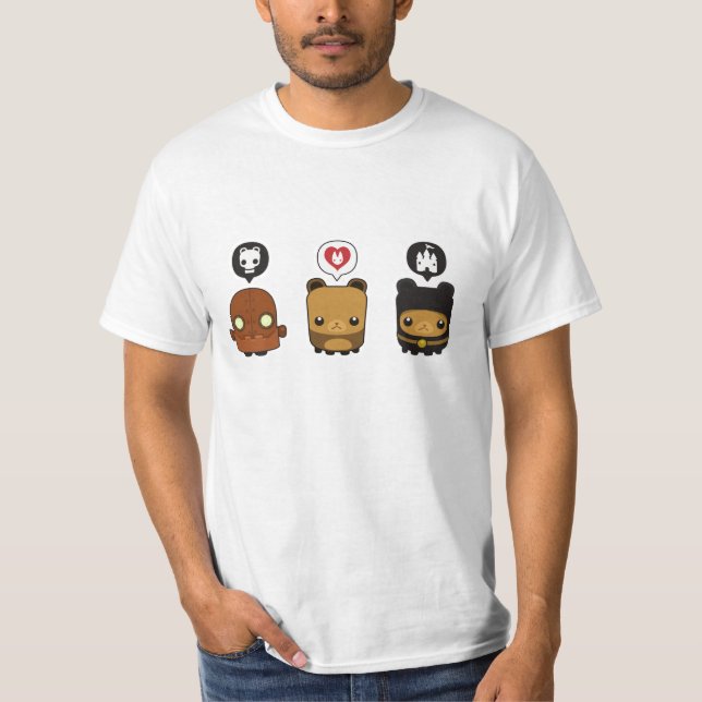 Drei kleine Bären? T-Shirt (Vorderseite)