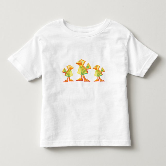 Drei kleine Enten Kleinkind T-shirt (Vorderseite)