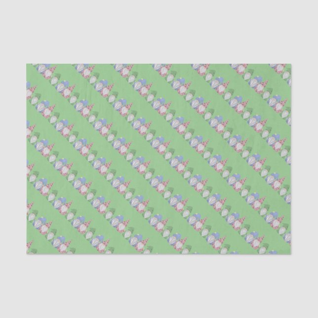 Drei kleine Gnome (Variante) Seidenpapier (Vorderseite)
