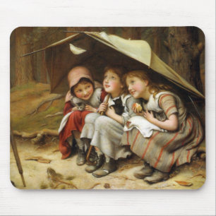 Drei kleine Kätzchen Mousepad