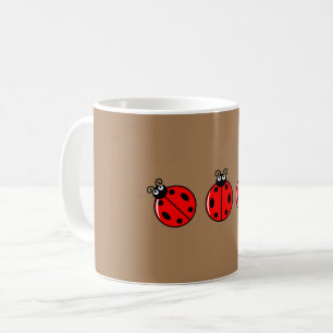 Drei kleine Marienkäfer - Klassischer Becher Kaffeetasse