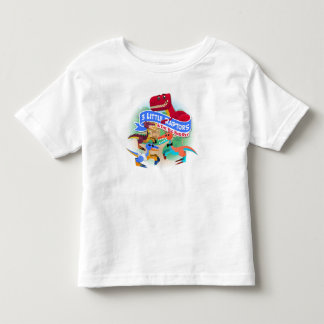 Drei kleine Raubvögel u. T-Rex Kleinkind-T - Shirt