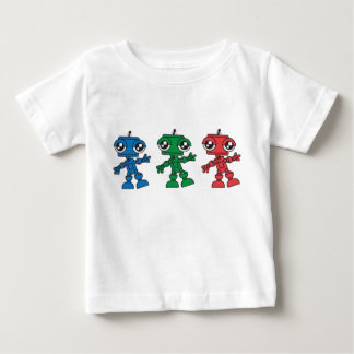 Drei kleine Roboter Baby T-shirt