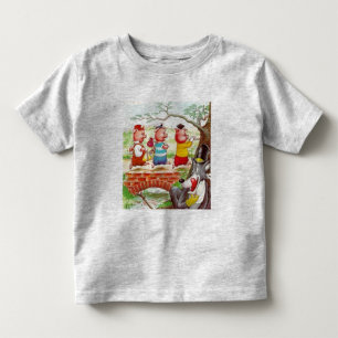 Drei kleine Schweine Kleinkind T-shirt
