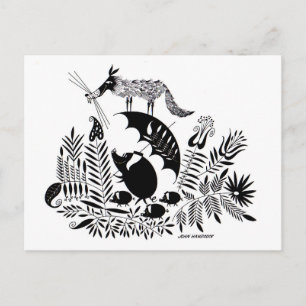 Drei kleine Schweine Postkarte