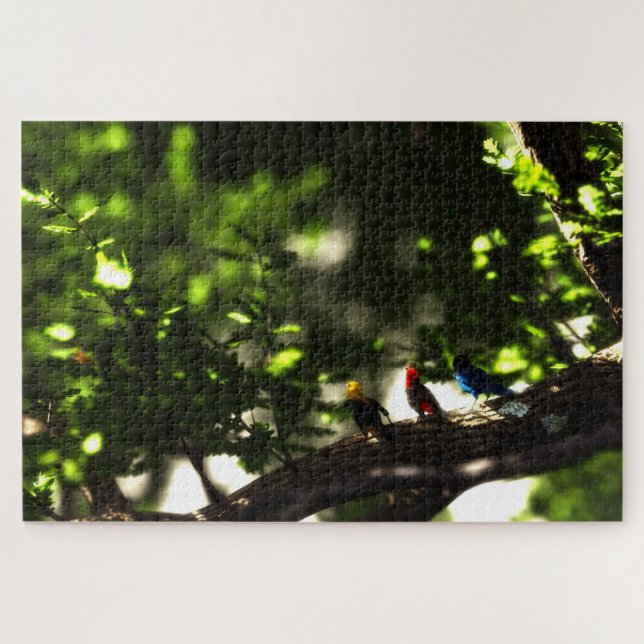 Drei kleine Vögel (Horizontal)