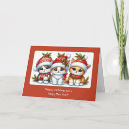 Drei kleine Weihnachtsfeiertage Hübsch sitzen