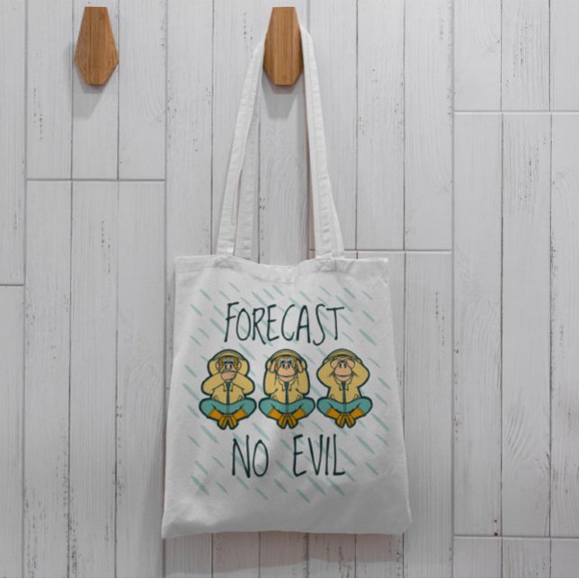 Drei kluge Affen Cartoon Tote Tasche (Von Creator hochgeladen)
