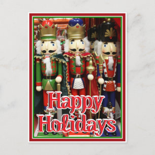 Drei kluge Cracker - Nutcracker Soldiers Postkarte