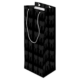 Drei kluger Zahn-Zahnarzt-kleine Geschenk-Tasche Geschenktüte Für Weinflaschen