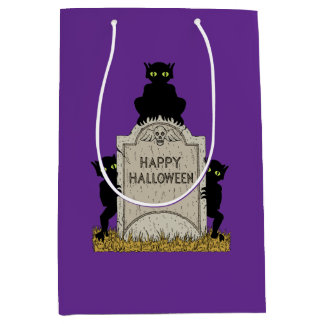 Drei Kobolde Frohes Halloween Mittlere Geschenktüte