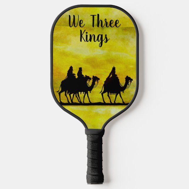 Drei Könige Pickleball Paddle (Vorderseite)