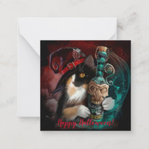 Drei-köpfige Katzenassistent und eine Flasche Vale