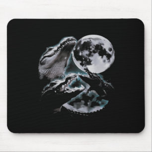 Drei Krokodile Mond Lustig 3 Alligator Tot Mond  Mousepad