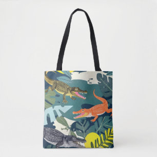 Drei Krokodile Tasche