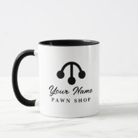 Drei Kugeln Kindershop Logo Tasse Design
