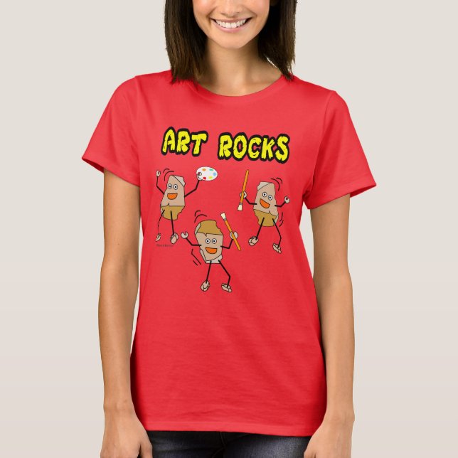Drei Kunstrocks T-Shirt (Vorderseite)