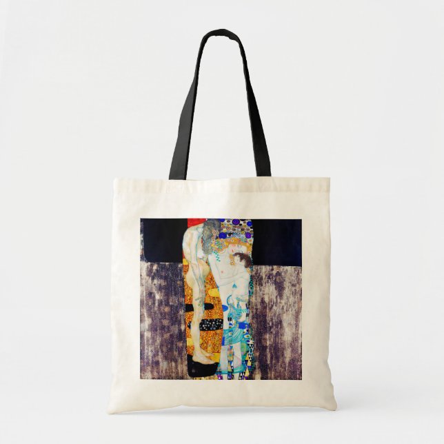 Drei Lebensjahre, Gustav Klimt Tragetasche (Vorne)