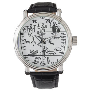 Drei Lebensschichten Armbanduhr