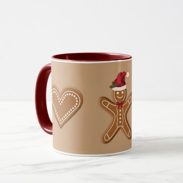 Drei Lebkuchenformen Tasse (Vorderseite Links)