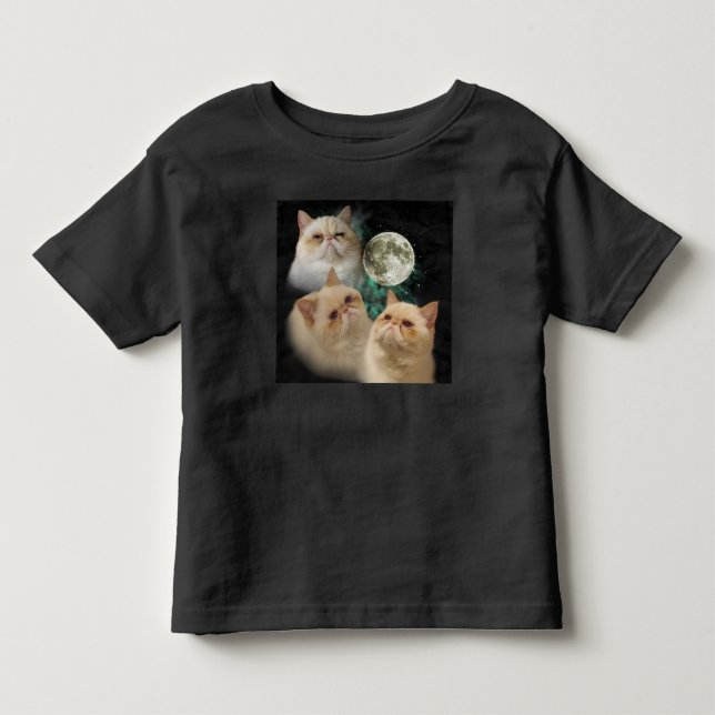 Drei Linus Mond-Kleinkind-Shirt Kleinkind T-shirt (Vorderseite)