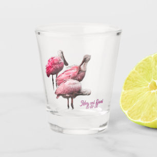 "Drei Löffler" Schnapsglas