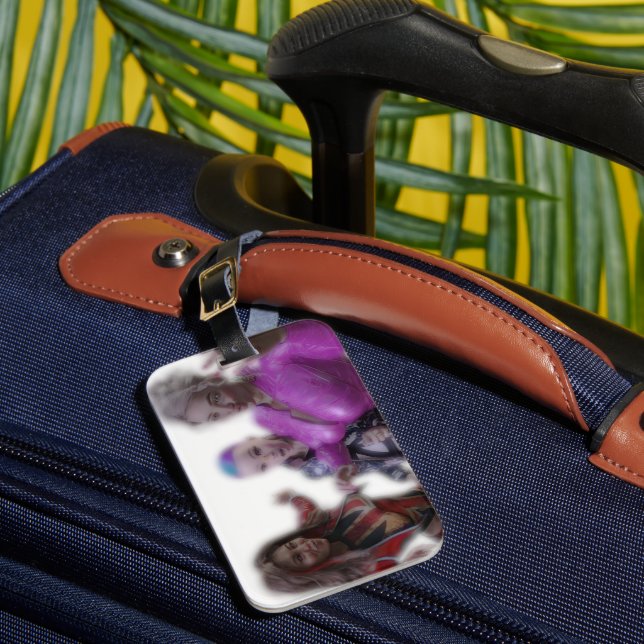 Drei lustige Damen Gepäckanhänger (Vorderseite Insitu 1)