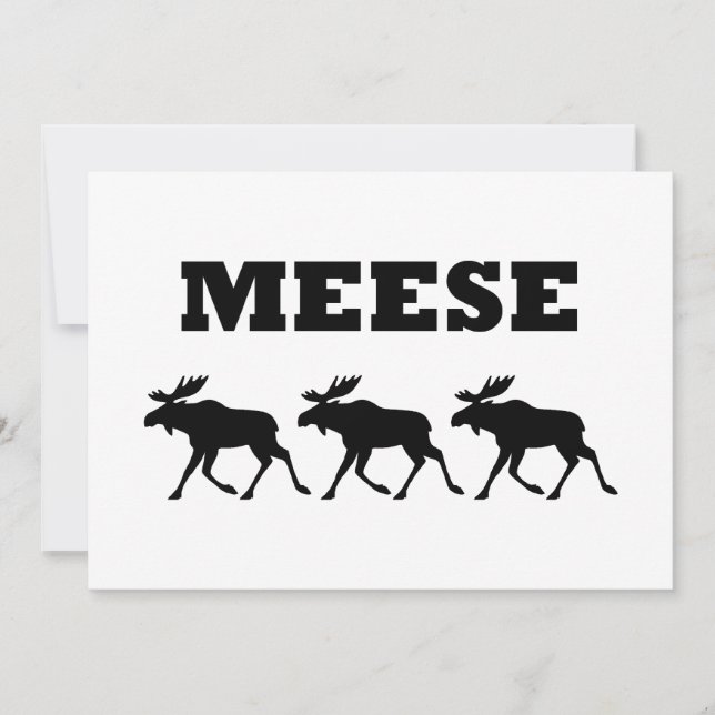Drei-Maiskolben Einladung (Vorderseite)