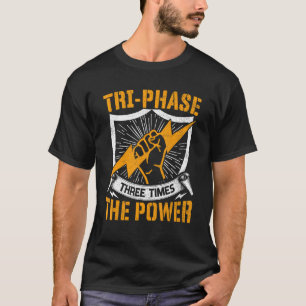 Drei-mal-Power-Phase für den Wissenstransfer T-Shirt