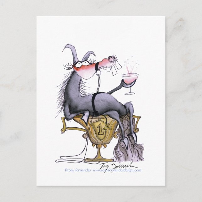 Drei Male! Postkarte (Vorderseite)