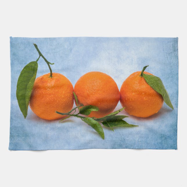 Drei Mandarinen Handtuch (Horizontal)