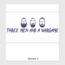 Drei Männer Decal