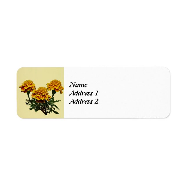 Drei Marigolds Save the Date (Vorne)