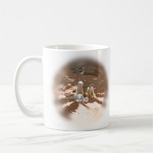 Drei Meerkats Spaß in der Sonne, Kaffee-Tasse Kaffeetasse