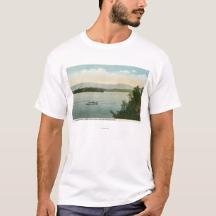 Drei Mile Island Ansicht des Ossipee Mts T-Shirt
