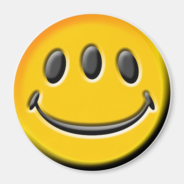 Drei-Mit Augen Magnet (Vorne)