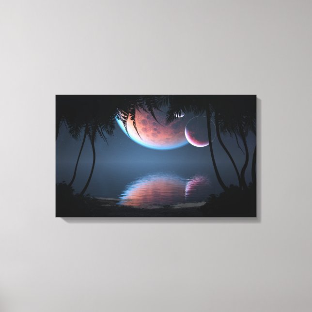 Drei Mond Bay Leinwanddruck (Vorderseite)