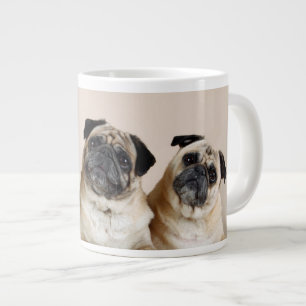 Drei Möpsen Jumbo-Tasse