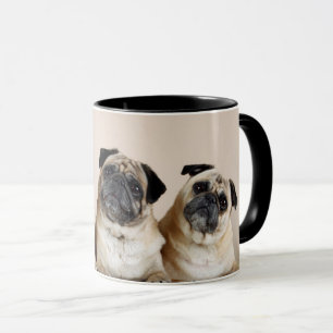 Drei Möpsen Tasse
