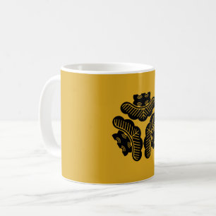Drei nach innen gerichtete Kiefern Kaffeetasse