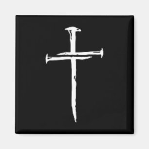 Drei Nails Christlich Vintag 1 Kreuz 3 Nagel Magnet