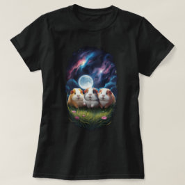 Drei Niedliche Guinea Schweine T-Shirt