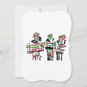 Drei Nussknacker Weihnachten Einladung