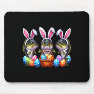 Drei Osterhasen Byb Fische Jagd Eier Sket Co Mousepad