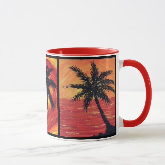 Drei Palmen-Tasse Tasse (Rechts)