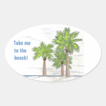 DREI PALMS-Aufkleber (4)