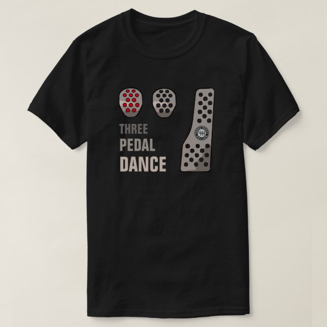 DREI PEDAL DANCE T - Shirt (Design vorne)