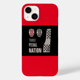 DREI PEDAL NATION iPhone Case