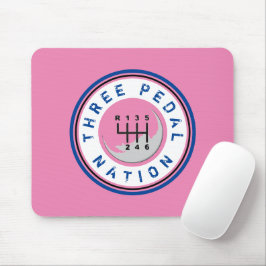 DREI PEDAL NATION MOUSEPAD